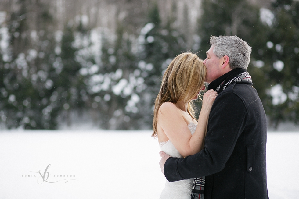 Un mariage d'hiver | Photographies par Sonia Bourdon photographe